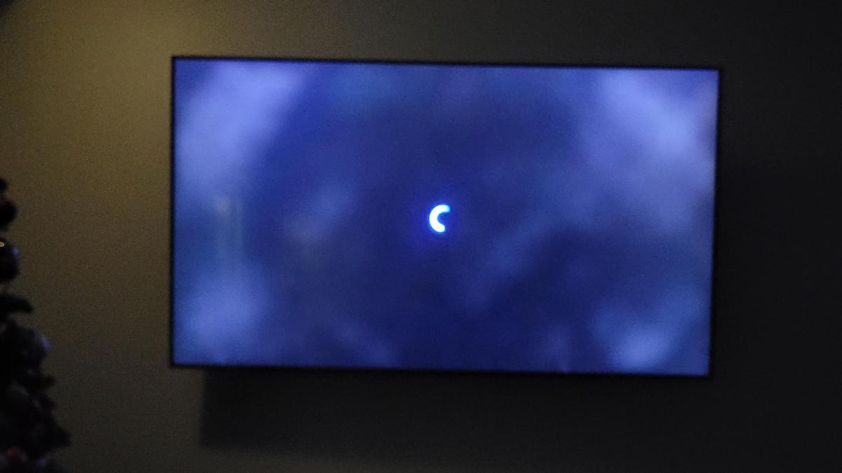 màn hình tivi có ánh sáng mờ mà không hình - hình 5