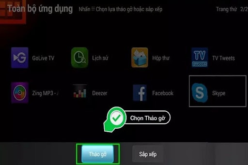 Thử gỡ các ứng dụng không cần thiết